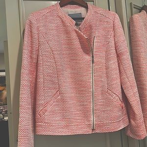 Classiques Entier Moto jacket Sz L Work,Thanksgiving,Bus Casual Fall staple